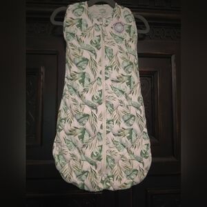 Dreamland Baby Leaf Print Baby Weighted Sleep Swaddle